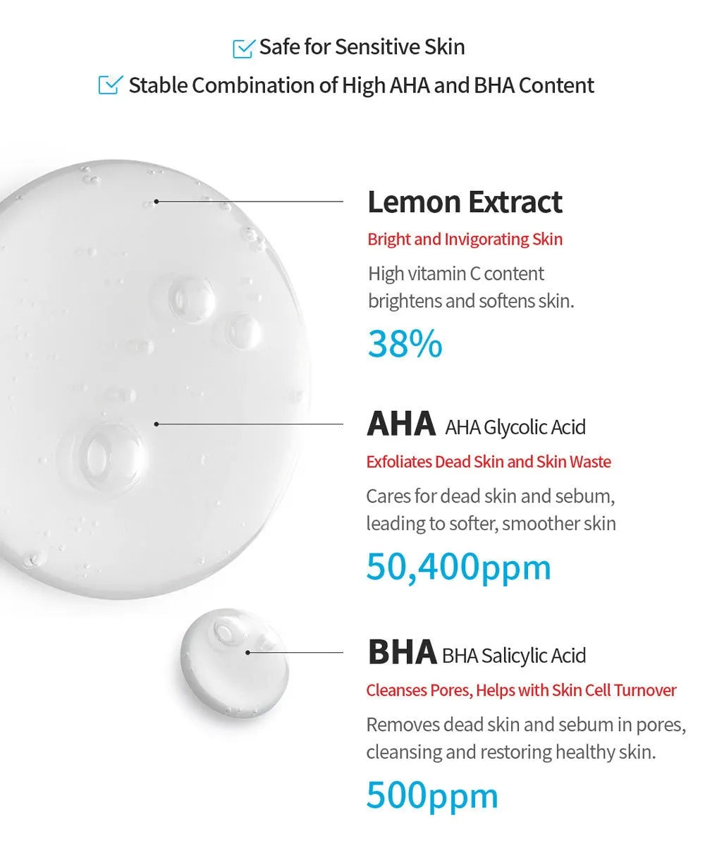 TOCOBO - AHA BHA Lemon Toner