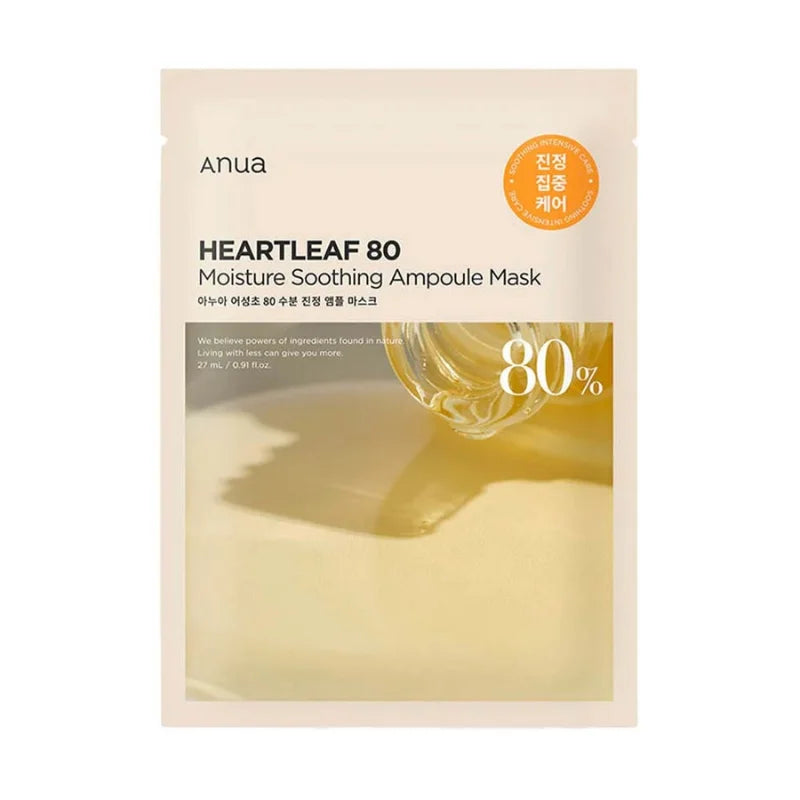 Anua - Heartleaf 80 Moisture Soothing Ampoule Mask