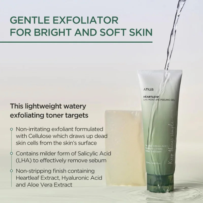 Anua - Heartleaf LHA Moisture Peeling Gel