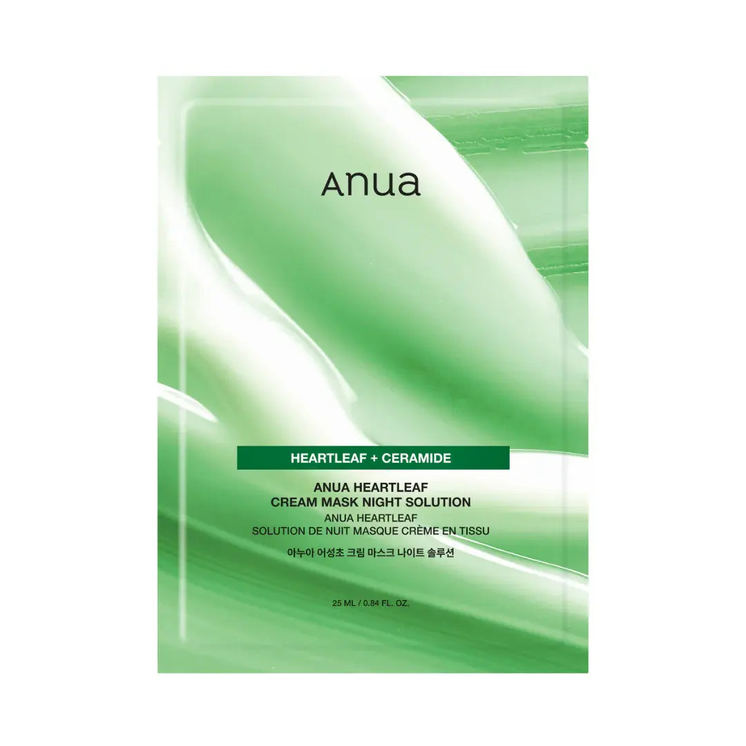 Anua - Heartleaf Cream Mask Night Solution