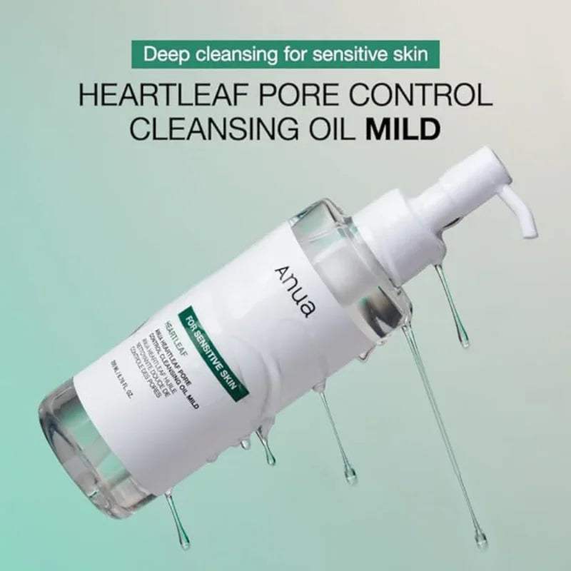Anua – Heartleaf Pore Control Cleansing Oil Mild