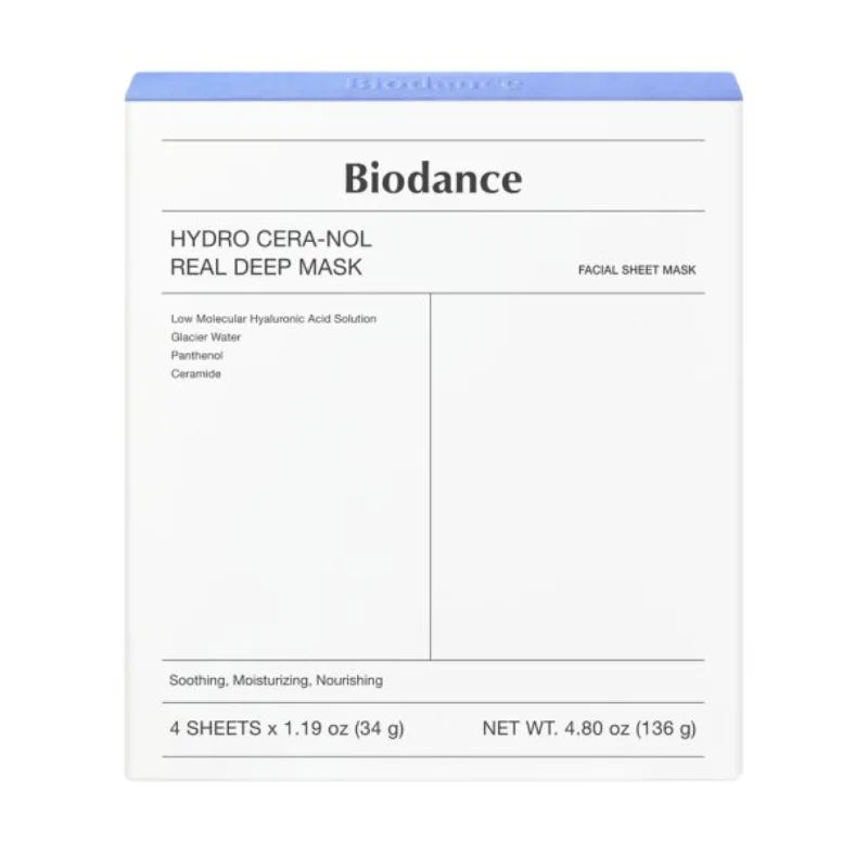 Biodance - Hydro Cera-nol Real Deep Mask (4 stk.)
