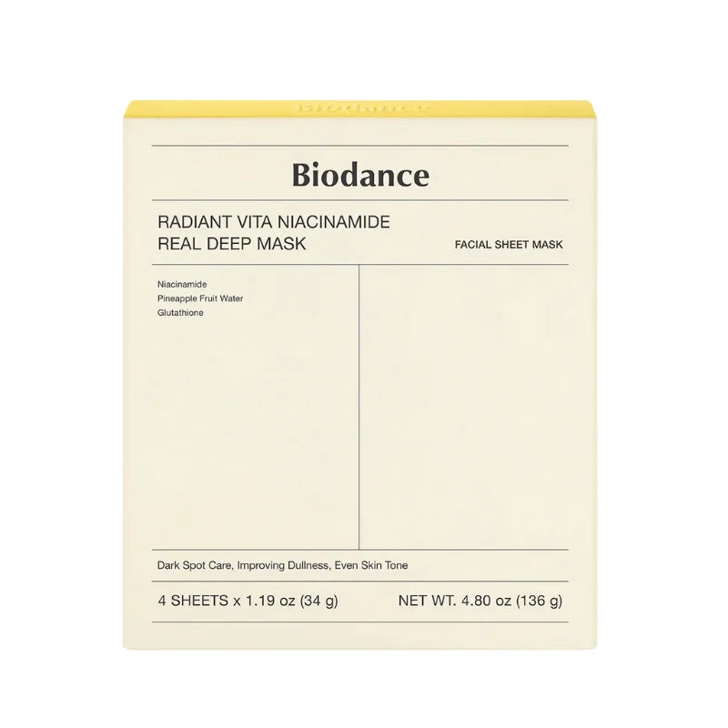 Biodance - Radiant Vita Niacinamide Real Deep Mask