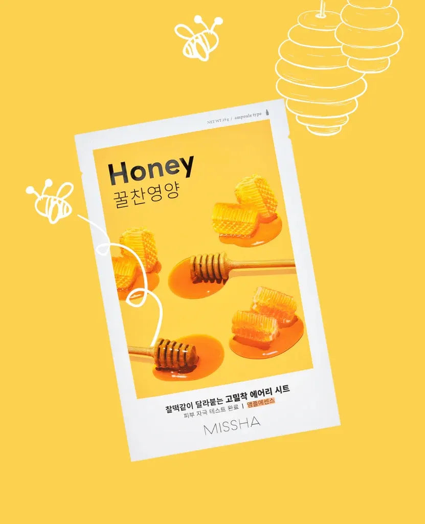 Missha - Airy Fit Sheet Mask - Honey