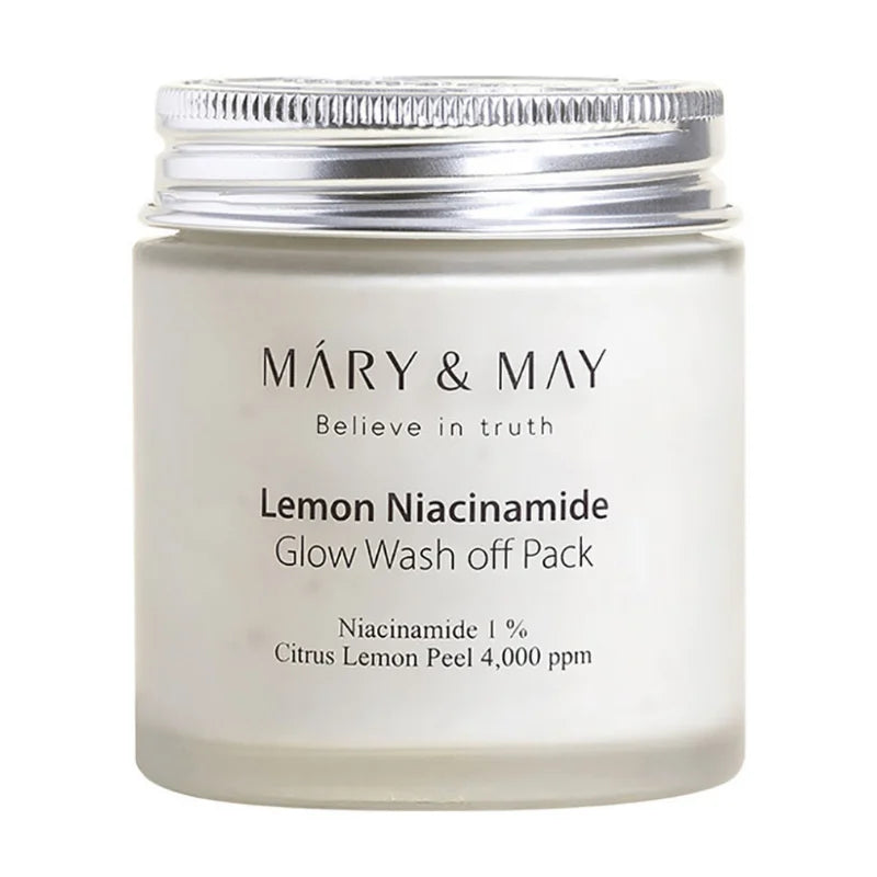 Mary & May - Lemon Niacinamide Glow Wash Off Pack