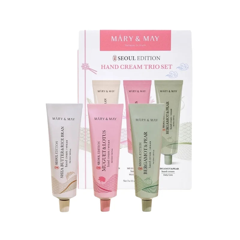 Mary & May - Seoul Edition Hand Cream Trio Set