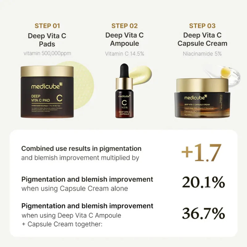 Medicube - Deep Vita C Capsule Cream