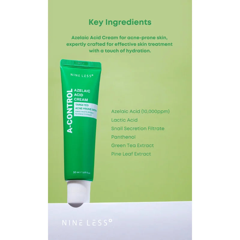 Nineless - A-Control Azelaic Acid Cream