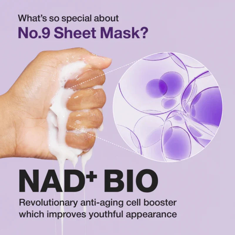 Numbuzin – No.9 NAD Bio Lifting Full Cover Facial Mask