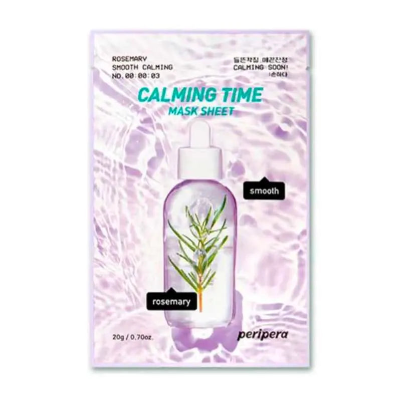 Peripera - Calming Time Mask Sheet - Rosemary Smooth Calming
