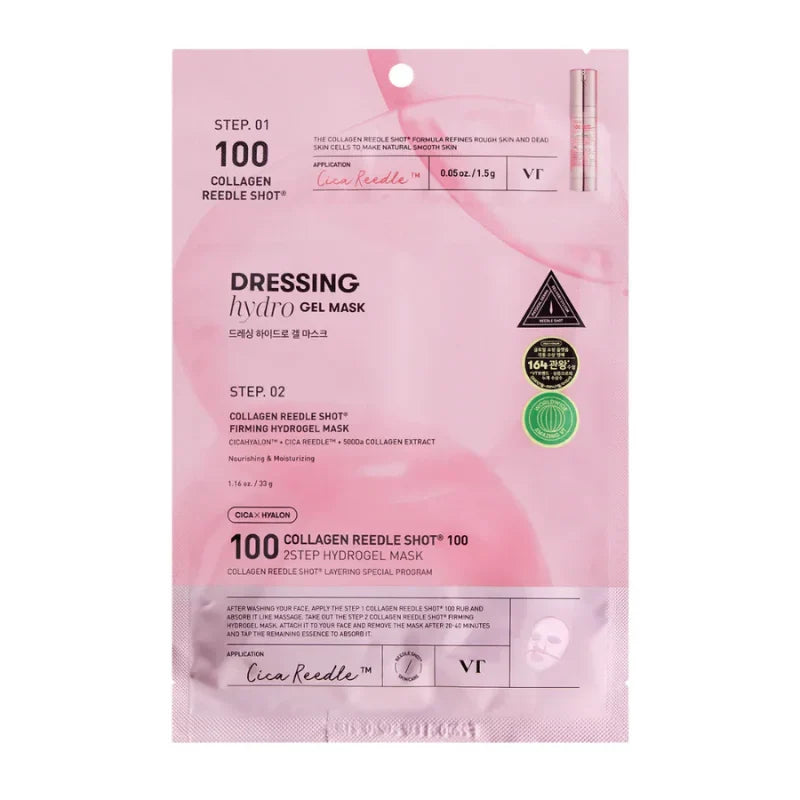 VT Cosmetics - Collagen Reedle Shot 100 2Step Hydrogel Mask