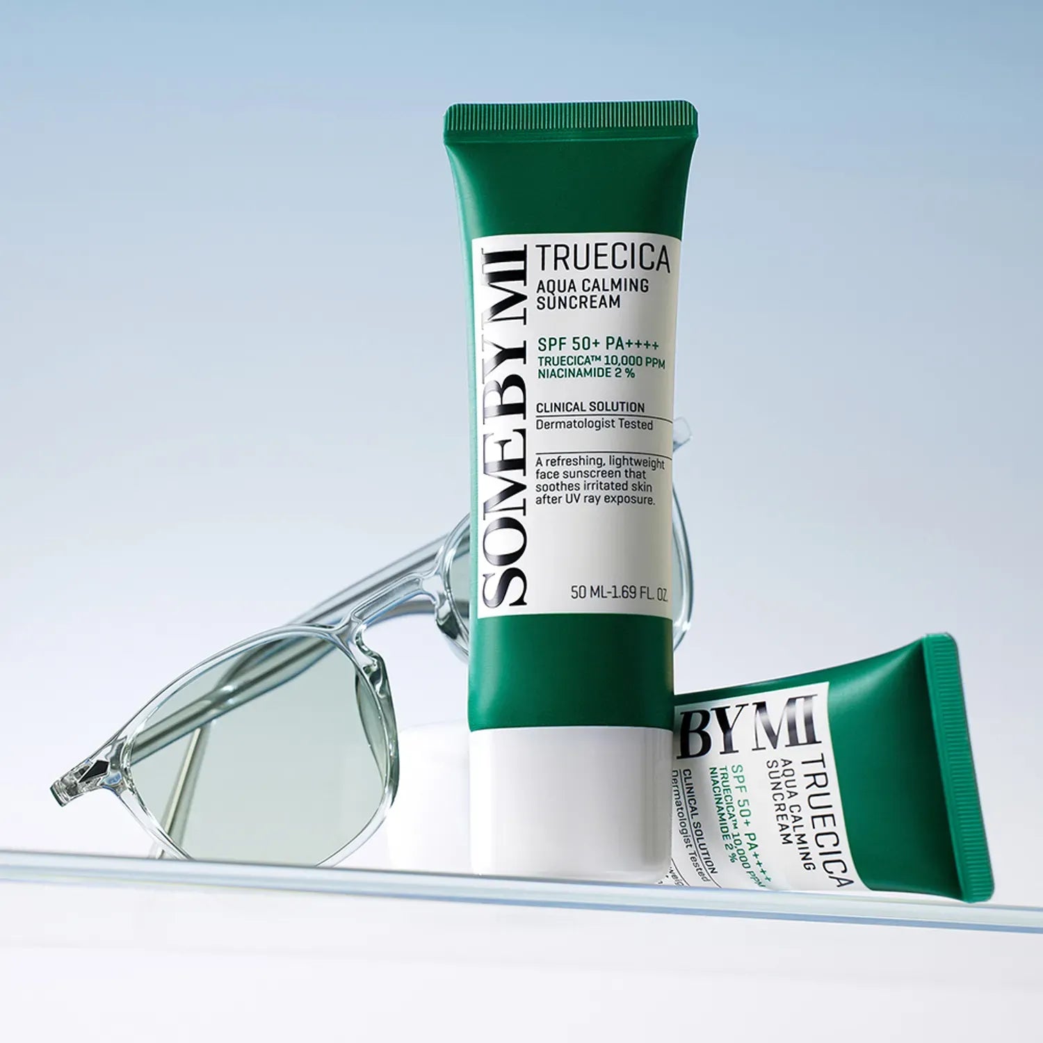 Some By Mi - Truecica Aqua Calming Suncream SPF50+ PA++++