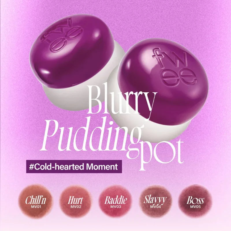 fwee - Lip&Cheek Blurry Pudding Pot (#MV03 Baddie)